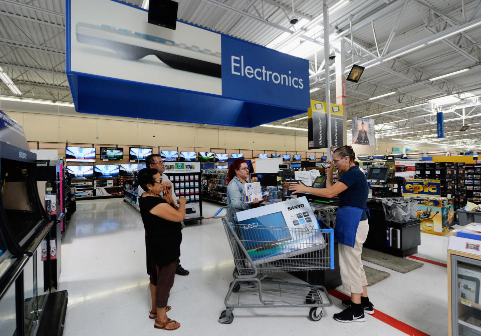 Here's what you should buy on Black Friday from Walmart. (Photo: Kevork Djansezian via Getty Images)