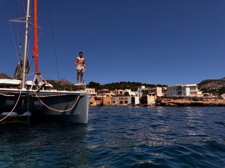 Sebastián Yatra disfrutó de sus vacaciones en Mallorca (Foto: Instagram @sebastianyatra)