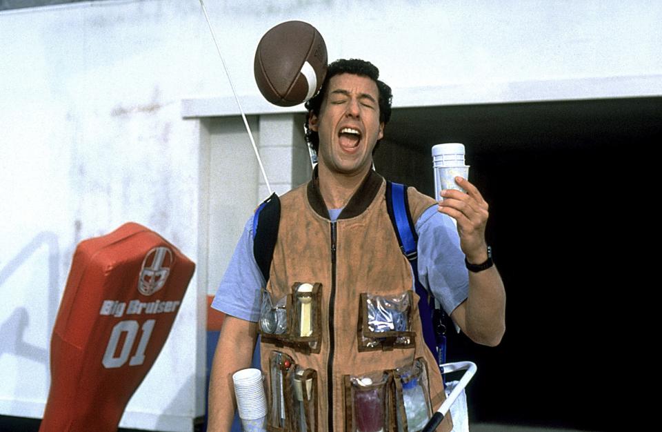 THE WATERBOY, Adam Sandler, 1998, (c) Buena Vista/courtesy Everett Collection