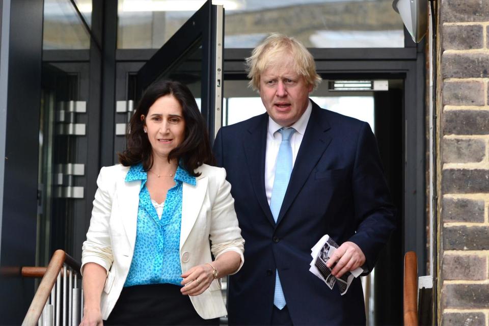 Boris Johnson and his wife Marina Wheeler (PA Archive/PA Images)