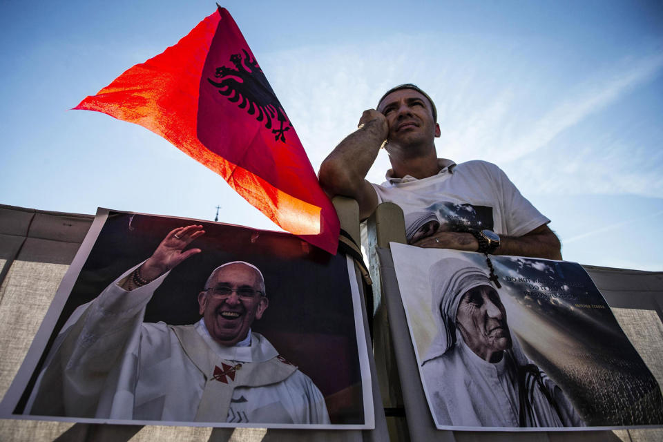 Canonization ceremony for Mother Teresa