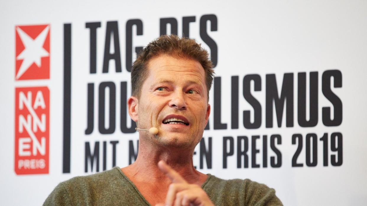 Til Schweiger ist in seine Arbeit abgetaucht. Foto: Georg Wendt