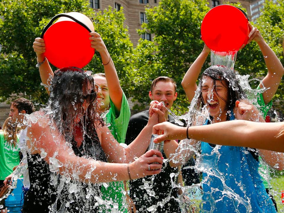 ice bucket challenge, amazingthings