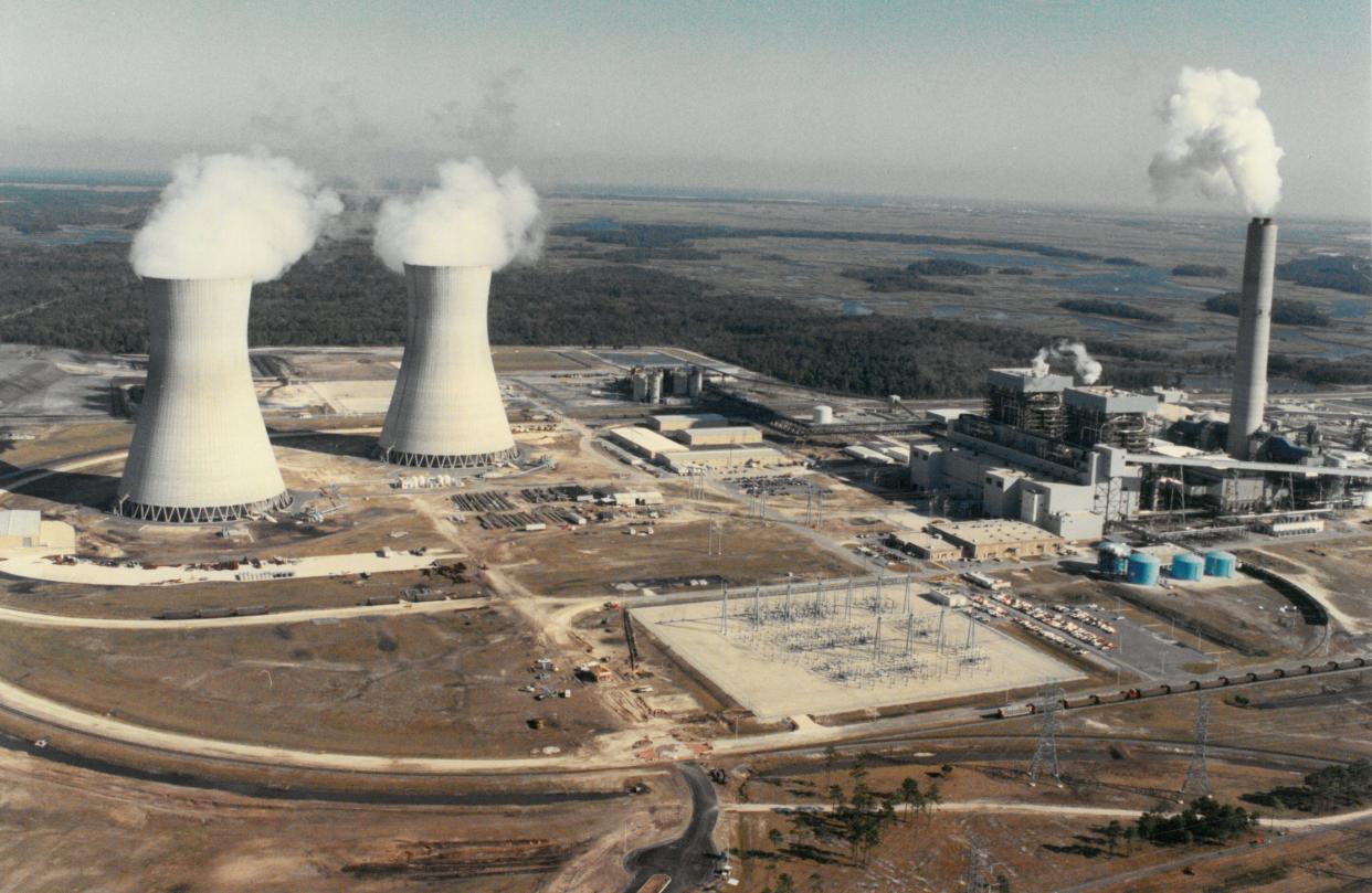 Dec. 13, 1989: JEA's Coal Fired Plant on the Northside. 