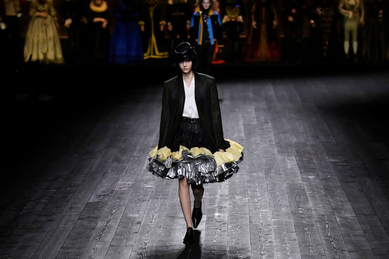 Louis Vuitton collection show at Paris Fashion Week