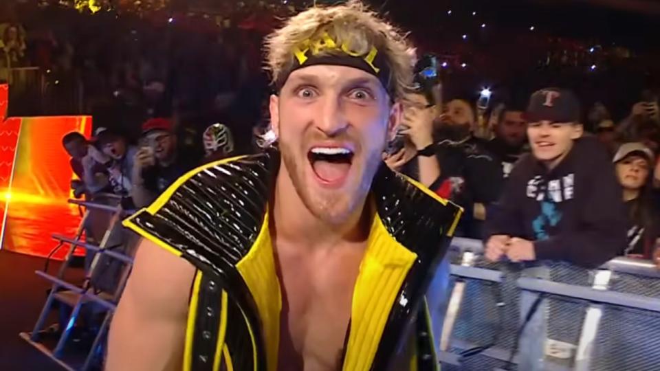 Logan Paul in the WWE