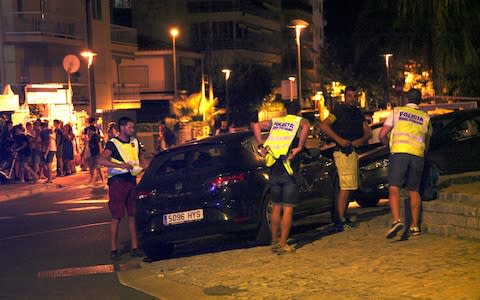 Five suspects were killed in Cambrils - Credit: JAUME SELLART/EPA
