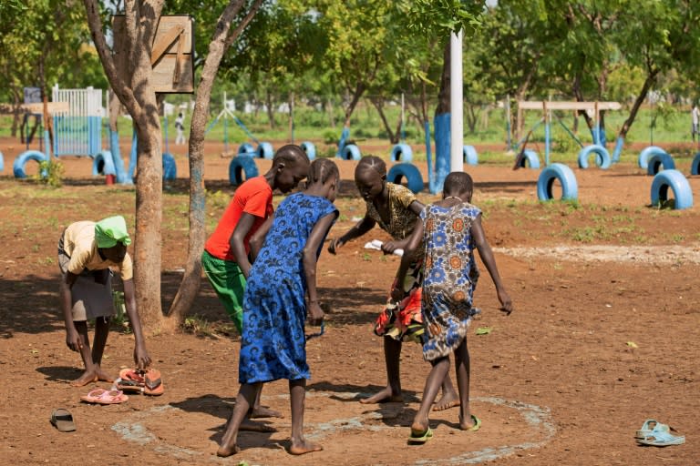 Unaccompanied children who arrive at the International Nguenyyiel refuge camp in Gambela, Ethiopia have fled life-threatening siutations in South Sudan