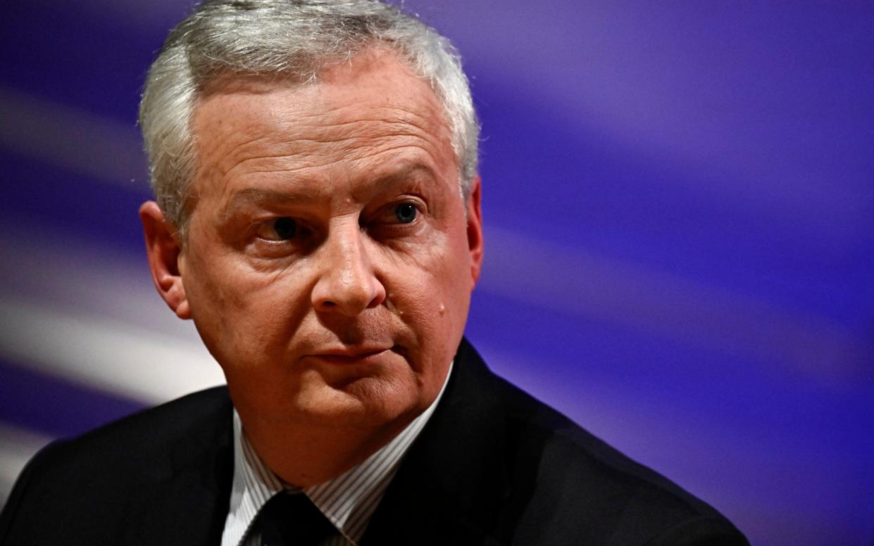 Bruno Le Maire, France's finance minister