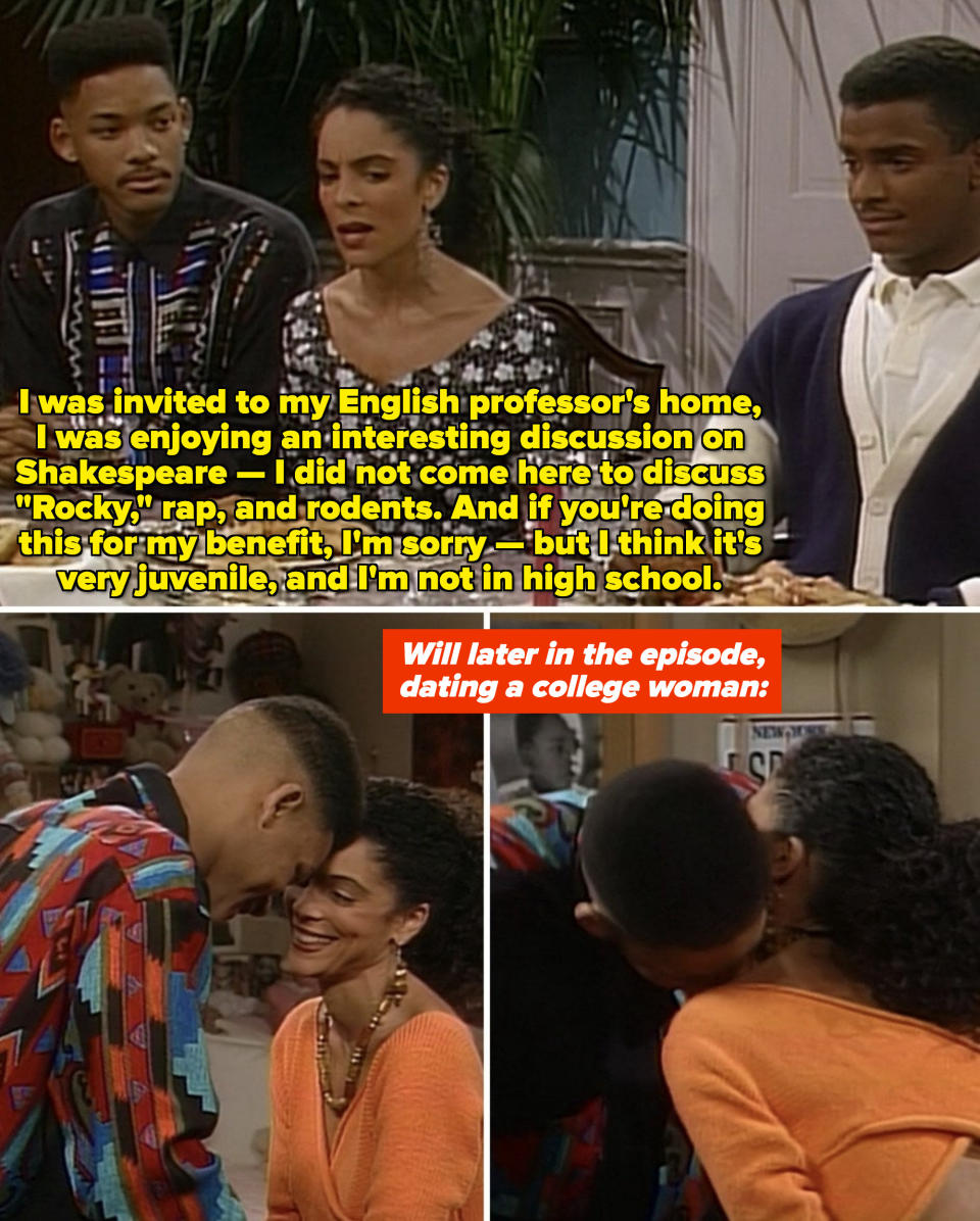 Will and Kayla in "The Fresh Prince"