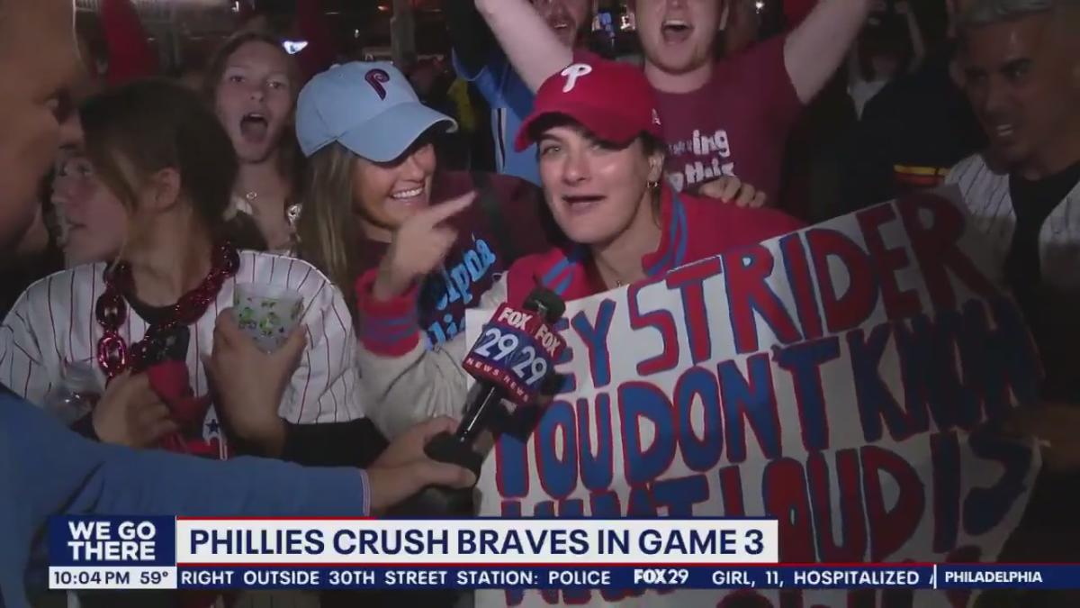 Best night of my life': Fans react to Phillies NLDS Game 3 win