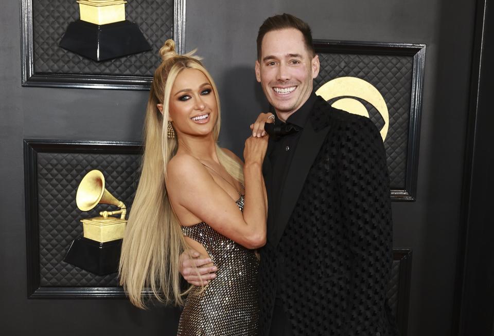 Grammys red carpet couples