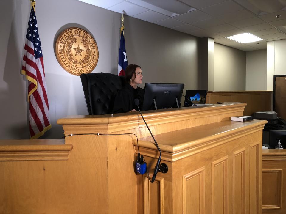 Judge Angela Williams, Justice of the Peace in Precinct 2, hears medical debt cases regularly in Cedar Park. (KXAN Photo/Arezow Doost)