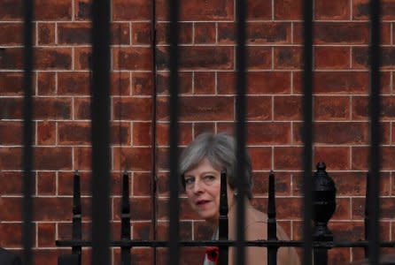 Britain's Prime Minister Theresa May leaves 10 Downing Street in London, Britain November 9, 2017. REUTERS/Toby Melville