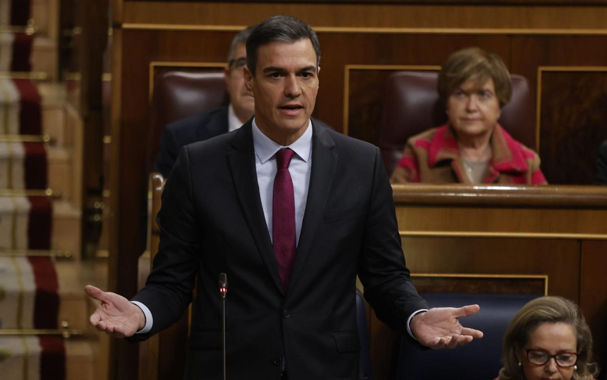 Spanish Prime Minister Pedro Sanchez - J C HIDALGO/EPA-EFE/Shutterstock