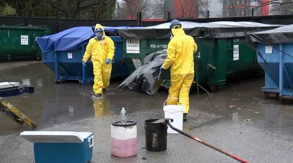 The 55-gallon steel drums were found last Wednesday by contractors testing the soil at the Bethpage Community Park, which was once the Northrop Grumman Aerospace dumping ground, Newsday reported. abc7ny