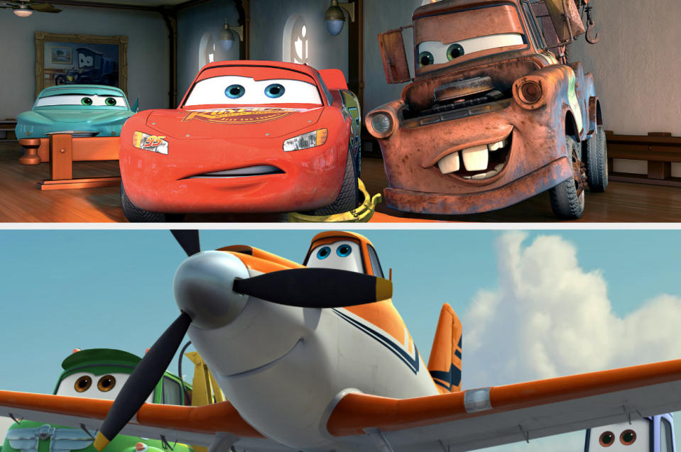 <div><p>"Why does literally the least interesting and dumbest Pixar movie get two sequels and a spinoff with its OWN sequel?? Meanwhile, it took 15 years to get an <i>Incredibles 2,</i> and we will never see a <i>Ratatouille</i>, <i>Wall-E,</i> or <i>Brave</i> sequel."</p><p>—<a href="https://www.buzzfeed.com/colleend9" rel="nofollow noopener" target="_blank" data-ylk="slk:colleend9;elm:context_link;itc:0;sec:content-canvas" class="link ">colleend9</a></p></div><span> Walt Disney Studios Motion Pictures / Courtesy Everett Collection</span>