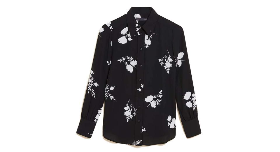 Floral Long Sleeve Shirt