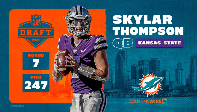 Dolphins' Skylar Thompson named starting QB for Sunday's Wild Card