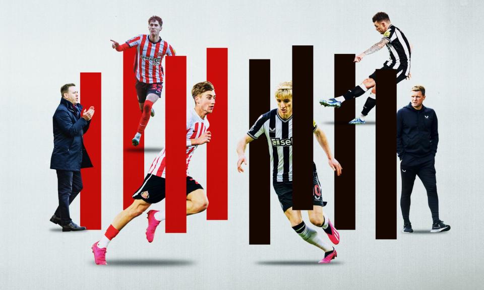 <span>Composite: Guardian Design; Shutterstock; Action Images/Reuters; NUFC/Getty Images</span>