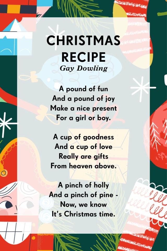 Christmas Poems For Kids They Ll Want