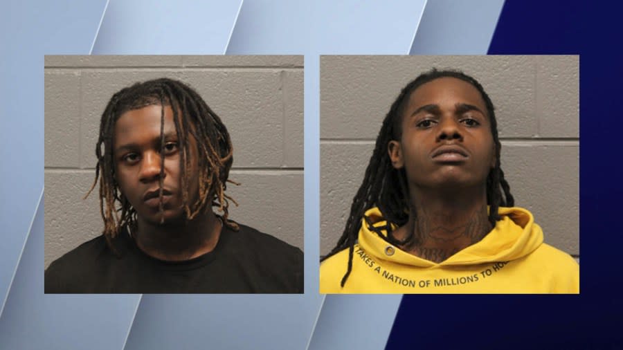 19-year-old Tayjon Lane (left) and 20-year-old Jaylyn Griffith (right), both Austin residents, have each been charged with one felony count of first-degree murder and one felony count of conspiracy to commit murder.