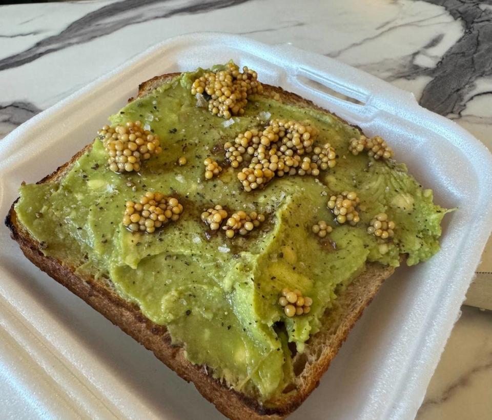 Pennant Coffee’s take on avocado toast