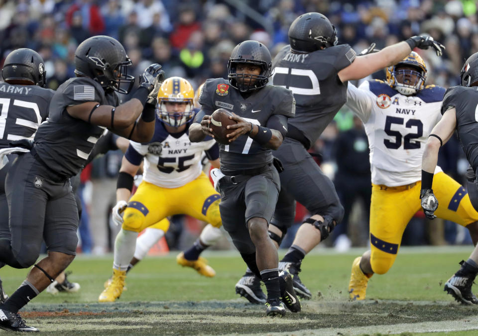 Army snapped a 14-game losing streak vs. Navy in 2016. (AP Photo/Patrick Semansky, File)