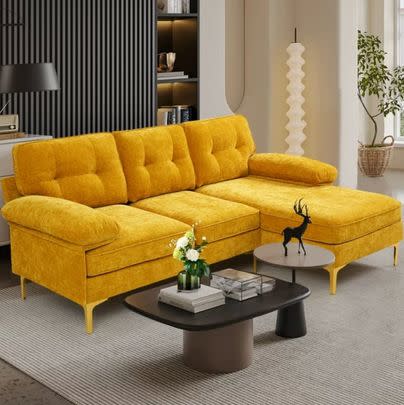 A convertible sectional sofa ($499 off list price)