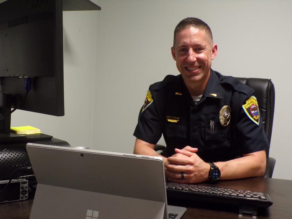 Lt. William Blais has joined the Newfields Police Department after 20 years with the Rye department.