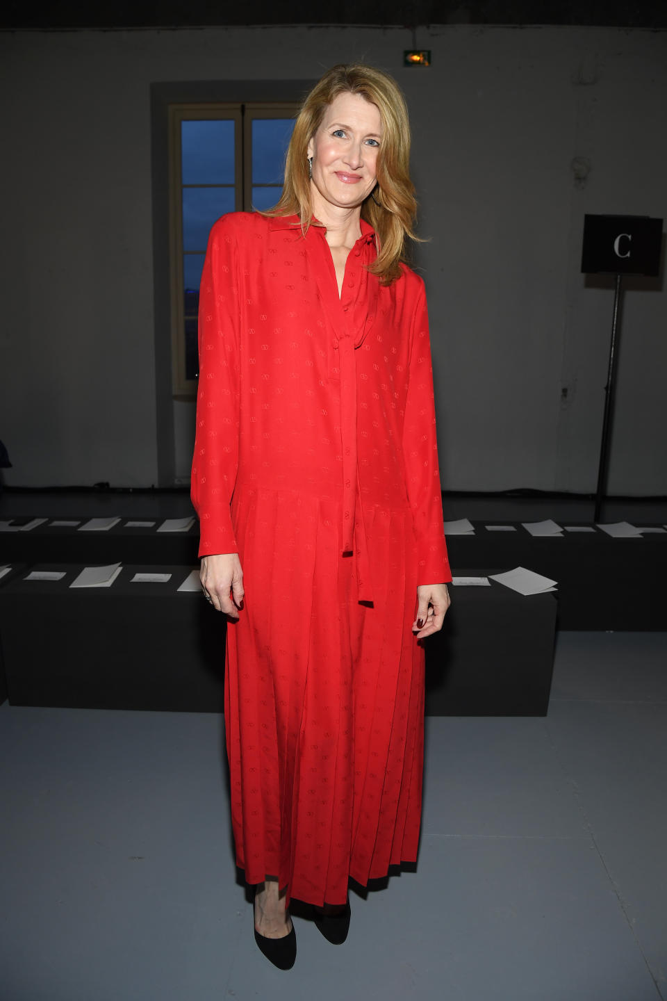 Laura Dern at the Valentino AW19 show