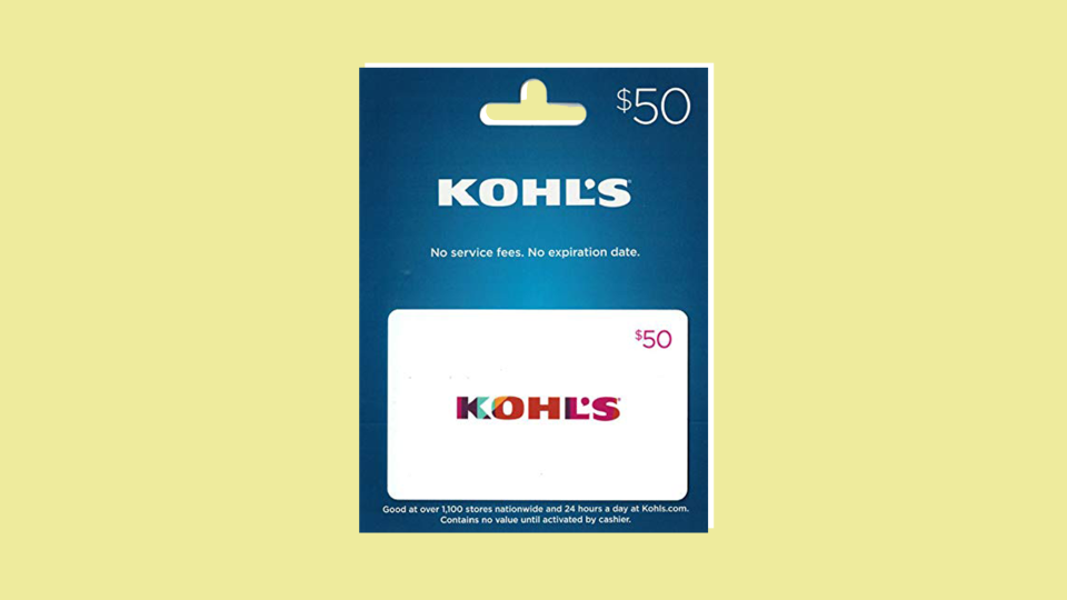 Last-minute gift cards for moms for Mother's Day: Kohl's