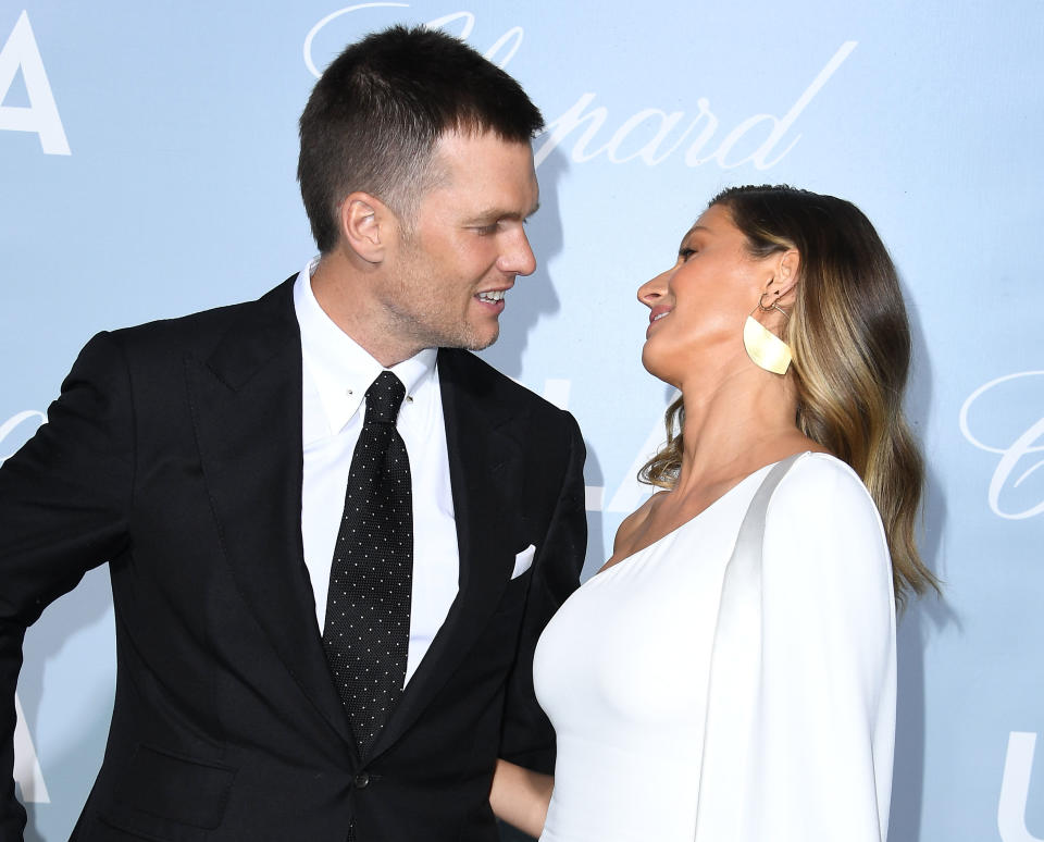 Tom Brady and Gisele Bundchen at the Met Gala