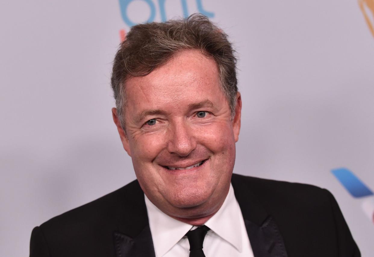 Piers Morgan arrives at the 2019 British Academy Britannia Awards held at the Beverly Hilton Hotel in Beverly Hills