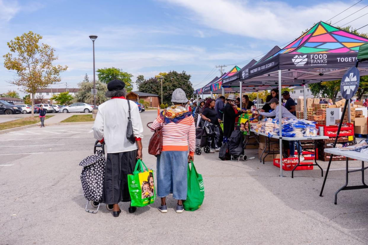 Meghan Nicholls, CEO of Food Banks Mississauga, says this year was unprecedented, with the non-profit seeing the highest increase of use in its 37 year history. (Submitted by Food Banks Mississauga)