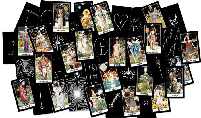 Linzi Silverman Intuitive Night Goddess Tarot Card Deck