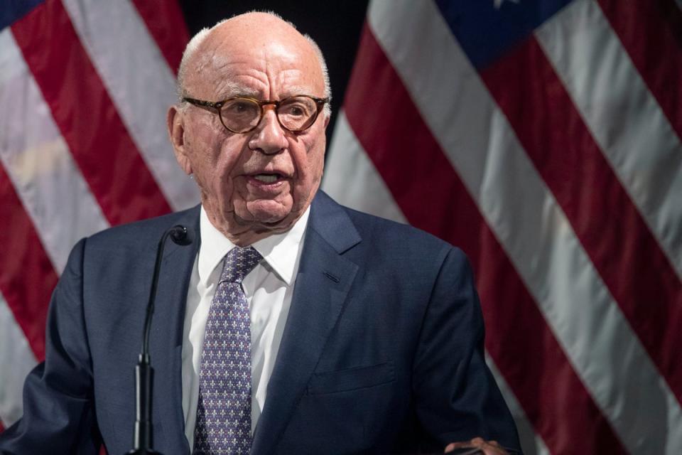 Fox Corporation chairman Rupert Murdoch (AP)