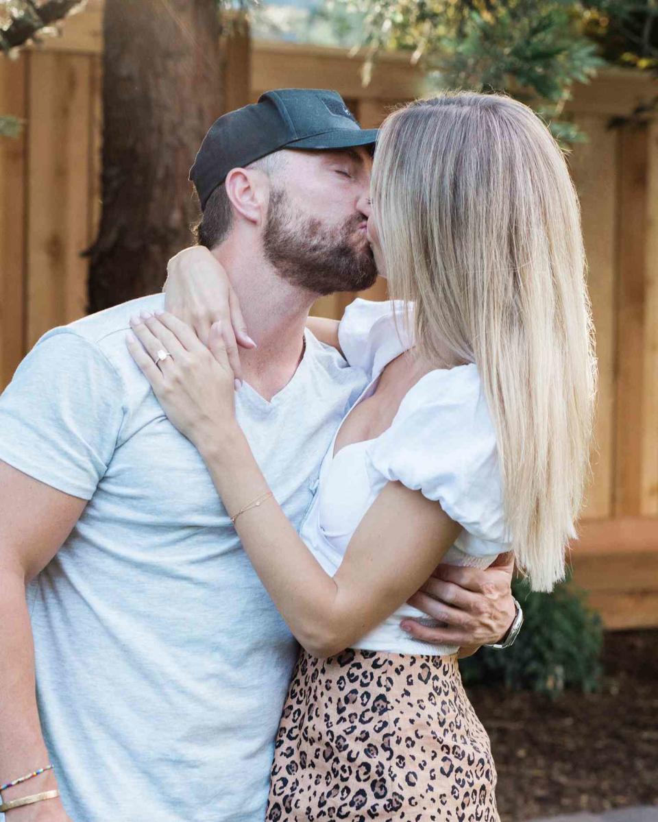 Chris Lane and Lauren Bushnell