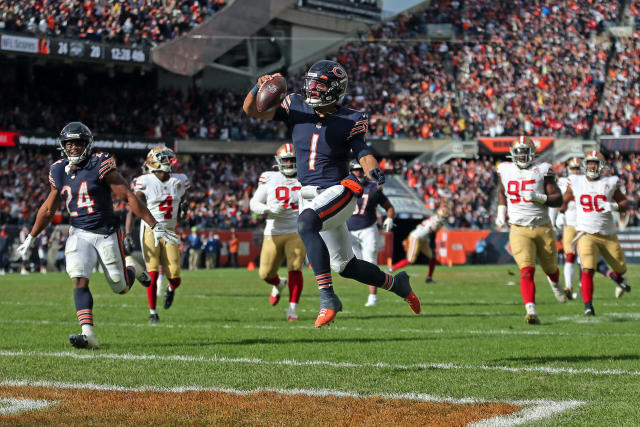 Who wins Week 1 game between Bears and 49ers?