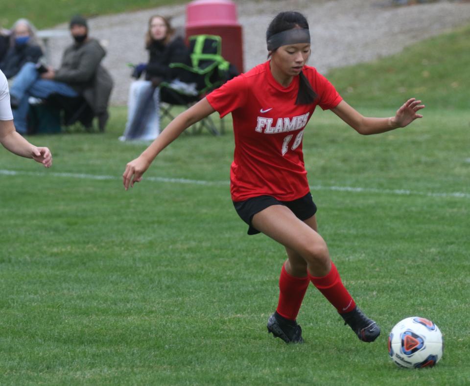 Mansfield Christian's Abby Little earned second team All-Ohio honors in Division III for her 2021 season.