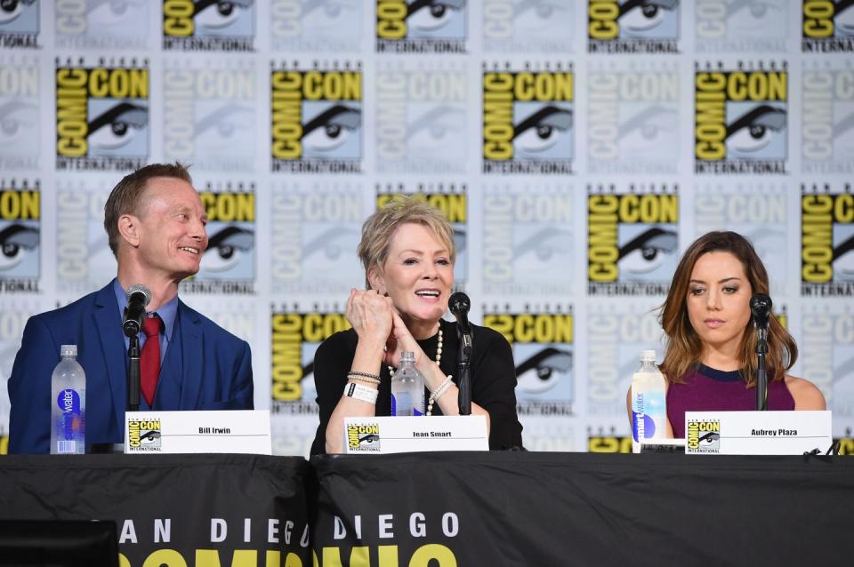 Smart With "Legion" Co-Stars At San Diego Comic-Con