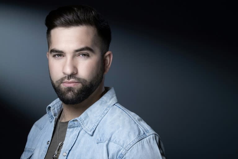 Kendji Girac, le 22 mars 2021, à Paris (JOEL SAGET)