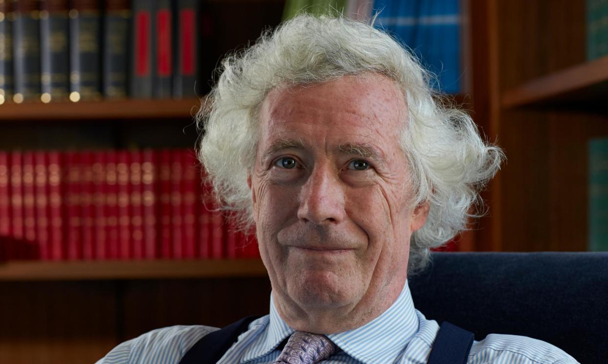 <span>Jonathan Sumption has yet to make a statement on his resignation.</span><span>Photograph: Andy Hall/The Observer</span>