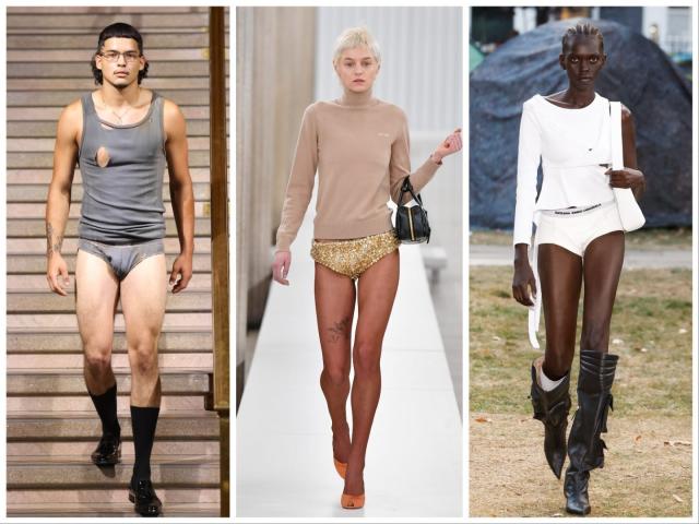 I see London, I see France, next season's biggest trend is underpants -  Yahoo Sports