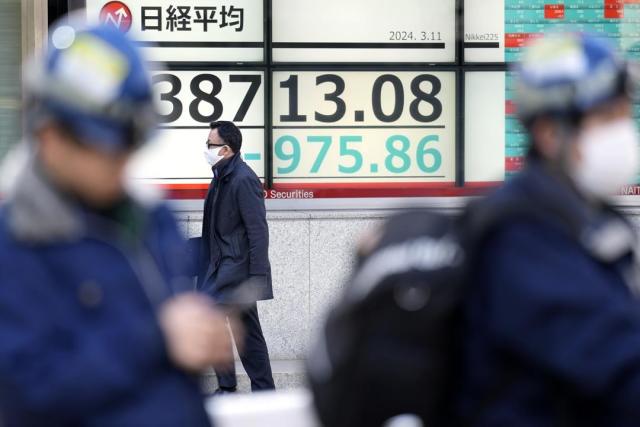 Stock market today: Asian shares are mostly higher ahead of a US