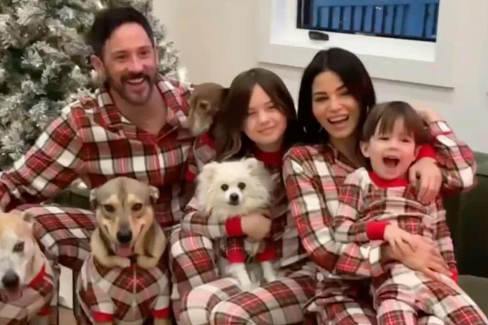 <p>Jenna Dewan/Instagram</p> Jenna Dewan shares a behind-the-scenes look at her family