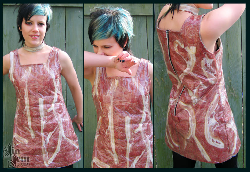 Sizzling bacon dress