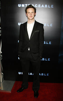 Joseph Cross at the Los Angeles Premiere of Screen Gems' Untraceable