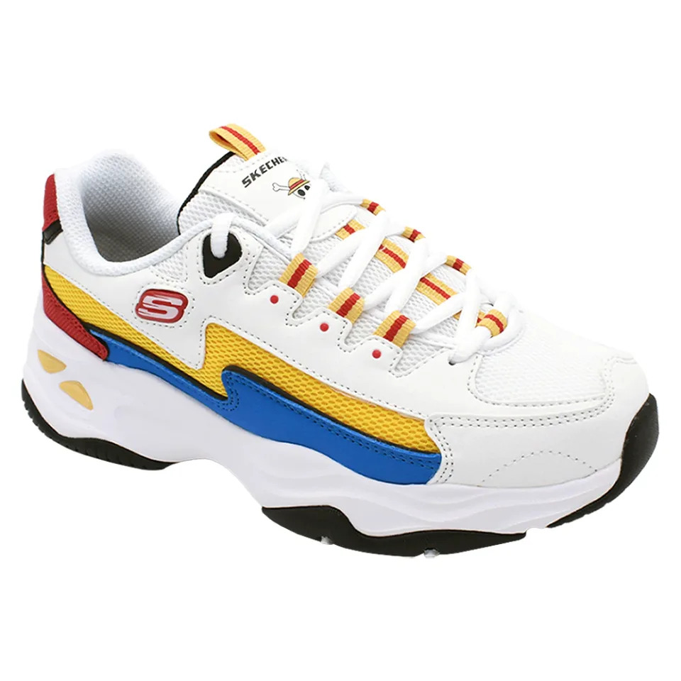 Skechers Mens One Piece D&#39;Lites 4.0 Mens Sport Casual Shoes - 894033-WMLT. (Photo: Skechers SG)