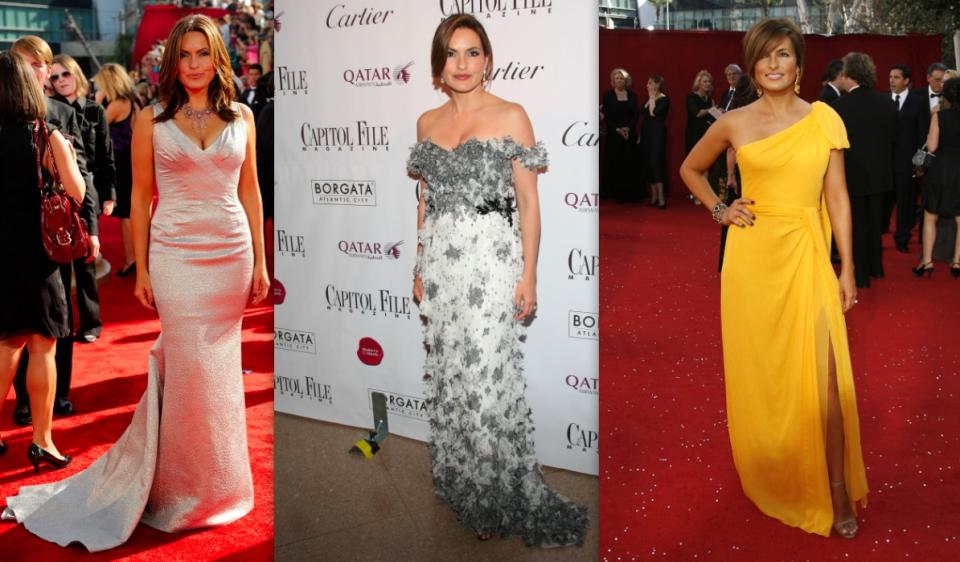 Mariska Hargitay's Carolina Herrera gowns